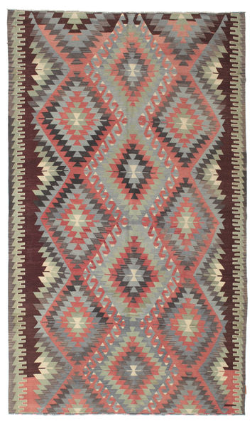 Kelim Vintage Türkei Teppich Teppich 176X300 Rot/Grau (Wolle, Türkei)