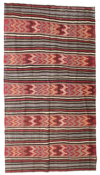  Kelim Vintage Türkei Teppich 140X254 Rot/Braun 