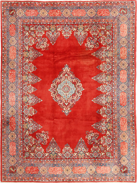  Persischer Sarough Teppich Teppich 280X370 Rot/Beige Großer (Wolle, Persien/Iran)