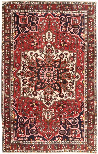 200X315 Bachtiar Patina Teppich Orientalischer Rot/Dunkelrot (Wolle, Persien/Iran)