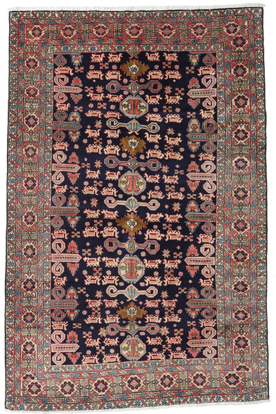  Ardebil Teppich 172X265 Echter Orientalischer Handgeknüpfter Dunkellila/Dunkelrot (Wolle, Persien/Iran)