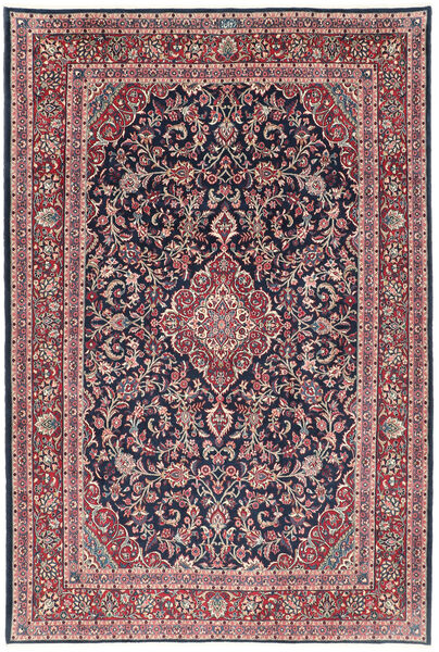  Orientalischer Hamadan Shahrbaf Teppich Teppich 210X322 Rot/Dunkelgrau (Wolle, Persien/Iran)