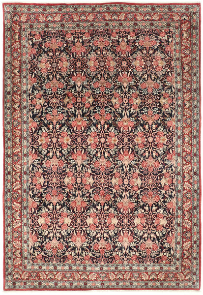 214X319 Bidjar Teppich Teppich Echter Orientalischer Handgeknüpfter Rot/Orange (Wolle, Persien/Iran)
