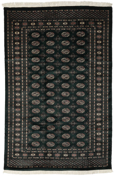 166X258 Pakistan Buchara 3Ply Teppich Orientalischer Schwarz/Braun (Wolle, Pakistan)