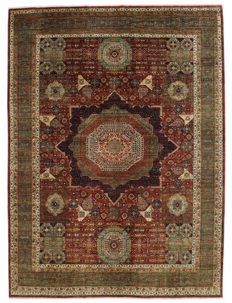 Mamluk Teppich Teppich 272X372 Schwarz/Braun Großer (Wolle, Afghanistan)