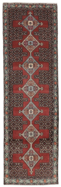 Teppichläufer 80X264 Handgeknüpfter Orientalischer Persischer Senneh Teppich 