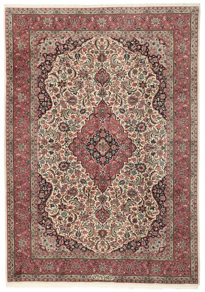 203X290 Sarough Sherkat Farsh Teppich Orientalischer Braun/Dunkelrot (Wolle, Persien/Iran)