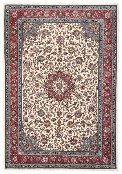  218X313 Sarough Teppich Handgeknüpfter Teppich Dunkelrot/Braun Persien/Iran 