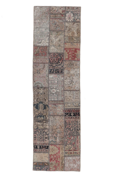  Persischer Patchwork - Persien/Iran Teppich 73X255 Läufer Braun (Wolle, Persien/Iran)