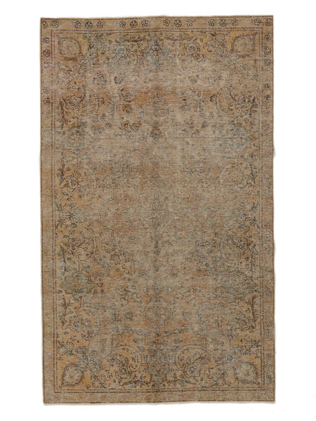  145X242 Colored Vintage Teppich Handgeknüpfter Teppich Braun Persien/Iran 