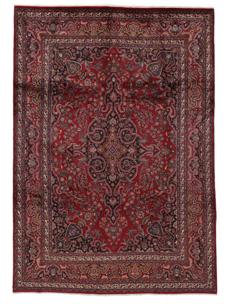  Persischer Maschad Teppich Teppich 255X355 Dunkelrot/Schwarz Großer (Wolle, Persien/Iran)