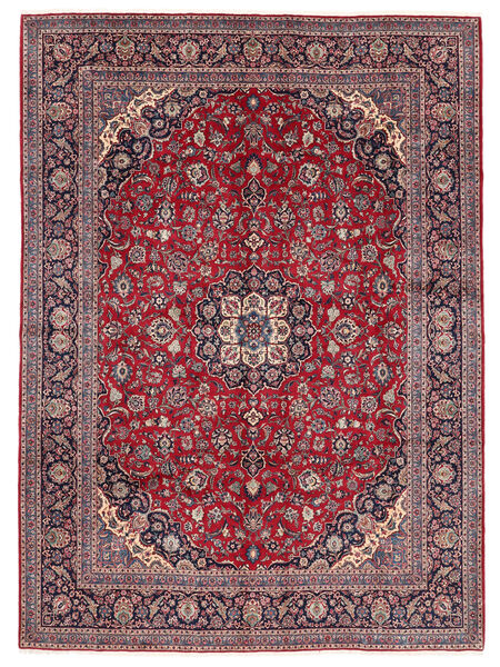 Keshan Fine Teppich Teppich 334X462 Dunkelrot/Schwarz Großer (Wolle, Persien/Iran)