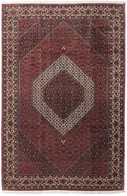 Echter Teppich Bidjar Takab/Bukan Teppich 207X317 Rot/Dunkelrot (Wolle, Persien/Iran)