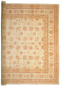  Ziegler Teppich 575X842 Echter Orientalischer Handgeknüpfter Gelb/Beige Großer (Wolle, Pakistan)