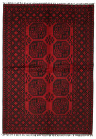  163X236 Medaillon Afghan Fine Teppich 
