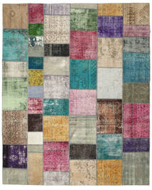 272X337 Patchwork Teppich Moderner Großer (Wolle, Türkei)