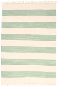  Cotton Stripe - Mint Teppich 160X230 Echter Moderner Handgewebter Beige/Hellrosa (Baumwolle, Indien)