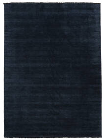  Handloom Fringes - Dunkelblau Teppich 200X300 Moderner Dunkelblau/Blau (Wolle, Indien)