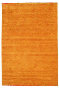  Handloom Fringes - Orange Teppich 160X230 Moderner Gelb/Hellbraun/Orange (Wolle, Indien)