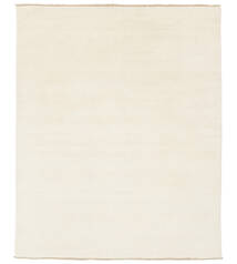  Handloom Fringes - Ivory Teppich 200X250 Moderner Gelb/Beige (Wolle, Indien)