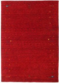 Gabbeh Loom Frame 160X230 Rot Wollteppich Teppich 