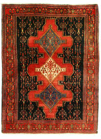 126X175 Senneh Fine Teppich Teppich Echter Orientalischer Handgeknüpfter (Wolle, Persien/Iran)