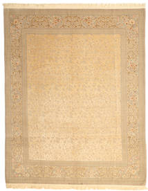  Isfahan Seidenkette Signatur: Dardashti Teppich 247X312 Echter Orientalischer Handgeknüpfter Gelb/Beige (Wolle/Seide, Persien/Iran)