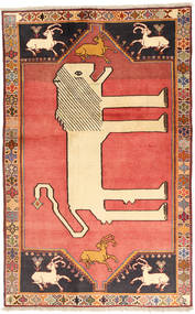  Orientalischer Ghashghai Fine Teppich Teppich 118X189 Beige/Rot (Wolle, Persien/Iran)