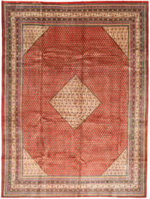  Persischer Sarough Mir Teppich 293X390 Rot/Beige 
