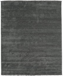  Handloom Fringes - Dunkel Grau Teppich 250X300 Moderner Dunkelgrün/Dunkelgrün Großer (Wolle, Indien)