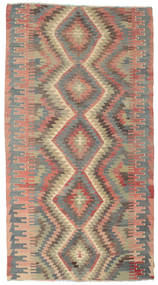170X318 Kelim Vintage Türkei Teppich Teppich Orientalischer Grau/Orange (Wolle, Türkei)