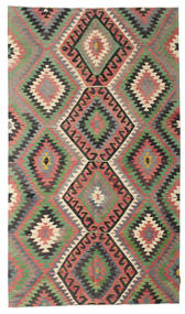  174X302 Kelim Vintage Türkei Teppich Teppich Rot/Braun Türkei 