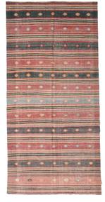  Orientalischer Kelim Vintage Türkei Teppich Teppich 165X344 Läufer Rot/Orange (Wolle, Türkei)