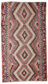 Kelim Vintage Türkei Teppich 165X289 Rot/Braun (Wolle, Türkei)