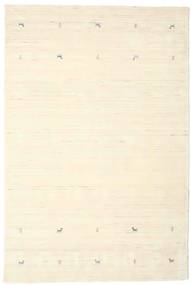  Gabbeh Loom Two Lines - Naturweiß Teppich 190X290 Moderner Beige/Weiß/Creme (Wolle, Indien)