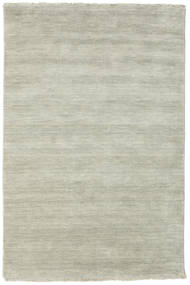  Handloom Fringes - Grau/Hellgrün Teppich 120X180 Moderner Hellgrau/Hellbraun (Wolle, Indien)