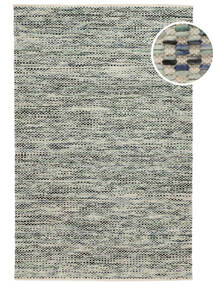  Pebbles - Grau/Blau Teppich 140X200 Echter Moderner Handgewebter Hellgrau/Dunkel Beige (Wolle, Indien)