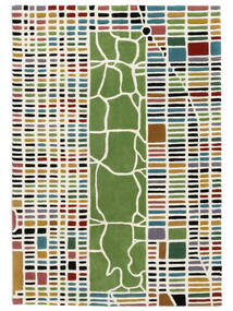  Wollteppich 160X230 New-York/Manhattan Handtufted Mehrfarbig Teppich 