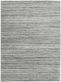 Mazic 210X290 Grau Einfarbig Wollteppich Teppich 
