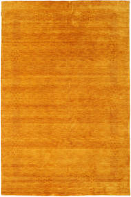 Loribaf Loom Fine Beta 190X290 Gold Einfarbig Wollteppich Teppich 