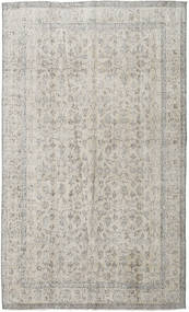  Colored Vintage Teppich 164X273 Echter Moderner Handgeknüpfter Hellgrau/Weiß/Creme (Wolle, Türkei)