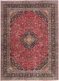 Maschad Patina Teppich 288X387 Rot/Dunkelrot Großer (Wolle, Persien/Iran)