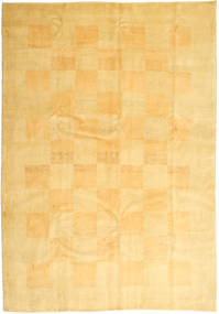  Persischer Gabbeh Persisch Teppich Teppich 206X295 Beige/Orange (Wolle, Persien/Iran)