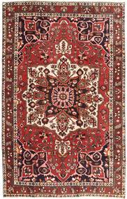  Bachtiar Patina Teppich 200X315 Vintage Persischer Wollteppich Rot/Dunkelrot Teppich 