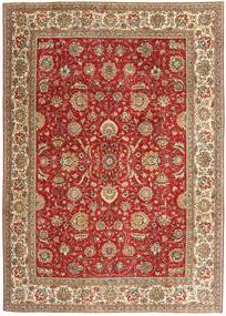  Täbriz Patina Teppich 239X335 Echter Orientalischer Handgeknüpfter Rost/Rot/Braun (Wolle, Persien/Iran)