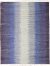  Ikat - Dunkel Blau Teppich 240X300 Echter Moderner Handgewebter Hellgrau/Lila (Wolle, Indien)