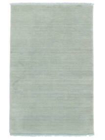  Handloom Fringes - Eisblau Teppich 160X230 Moderner Hellblau (Wolle, Indien)