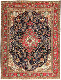  252X327 Täbriz Patina Teppich Handgeknüpfter Teppich Rot/Beige Persien/Iran 