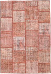 Echter Teppich Patchwork Teppich 158X232 Orange/Rot (Wolle, Türkei)