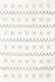  Shedir - Weiß Teppich 160X230 Echter Moderner Handgewebter Beige/Weiß/Creme (Wolle, Indien)